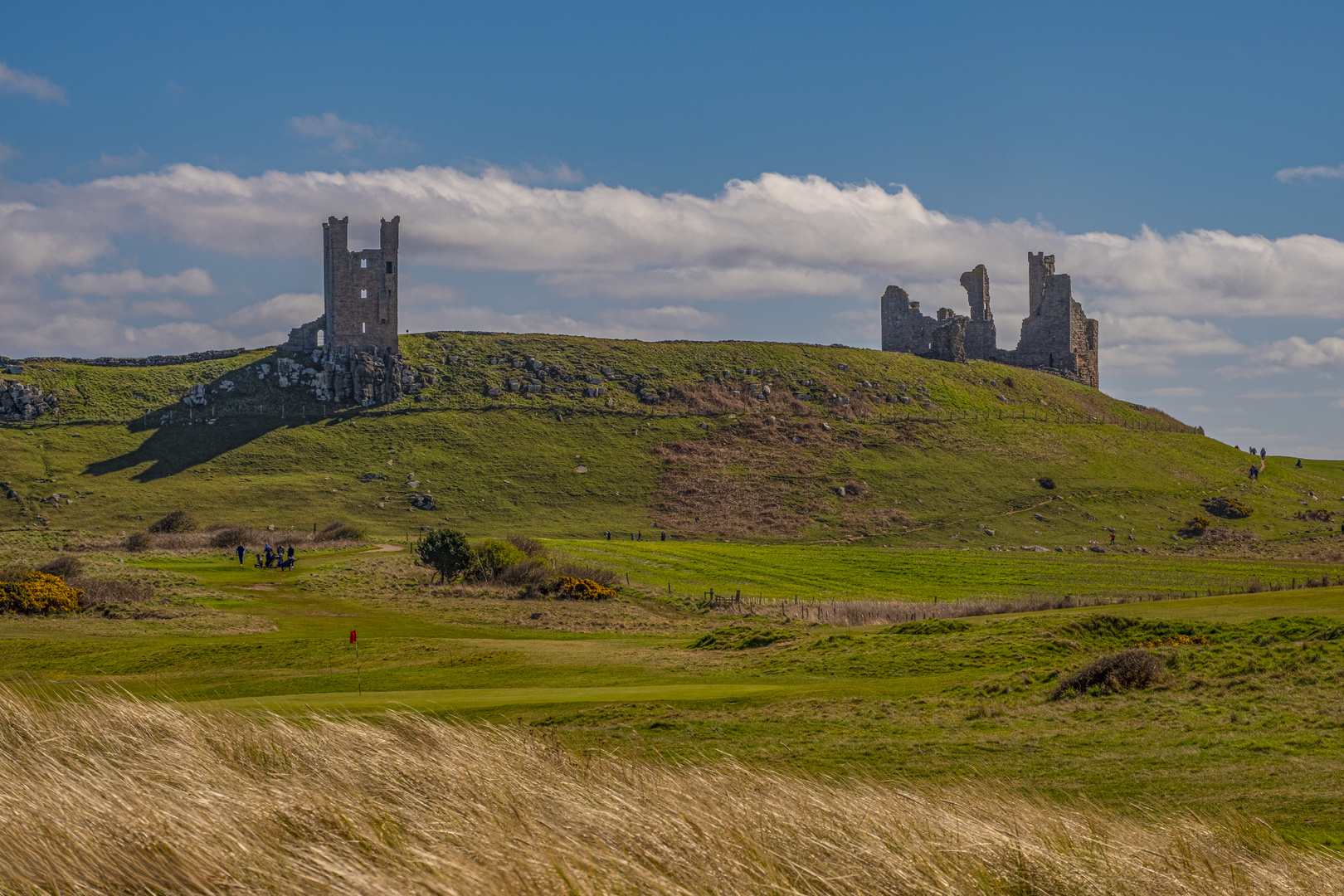 Dunstanburgh Castle Northumberland UK