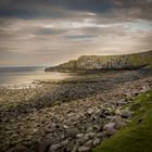 Dunstanburgh castle Steilküste, Northumberland