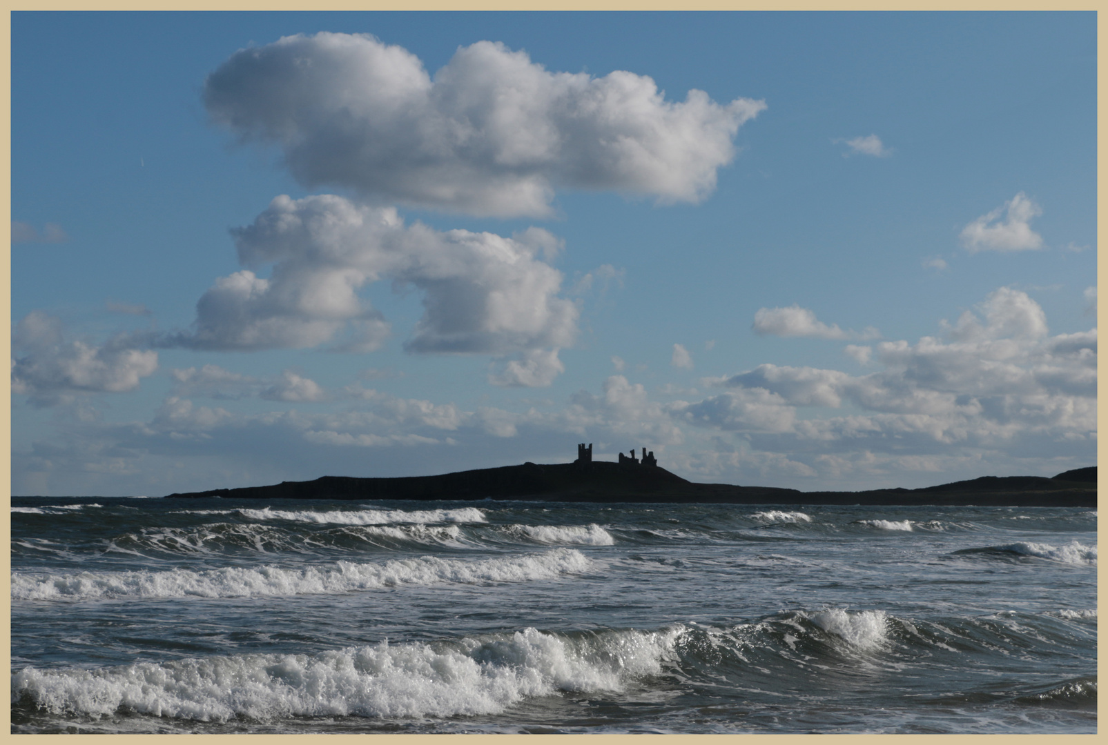 dunstanburgh in winter 