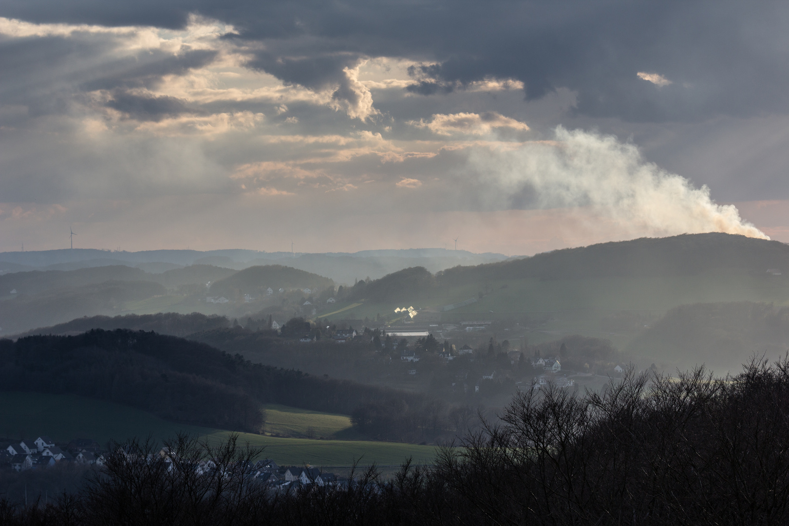 Dunstglocke...