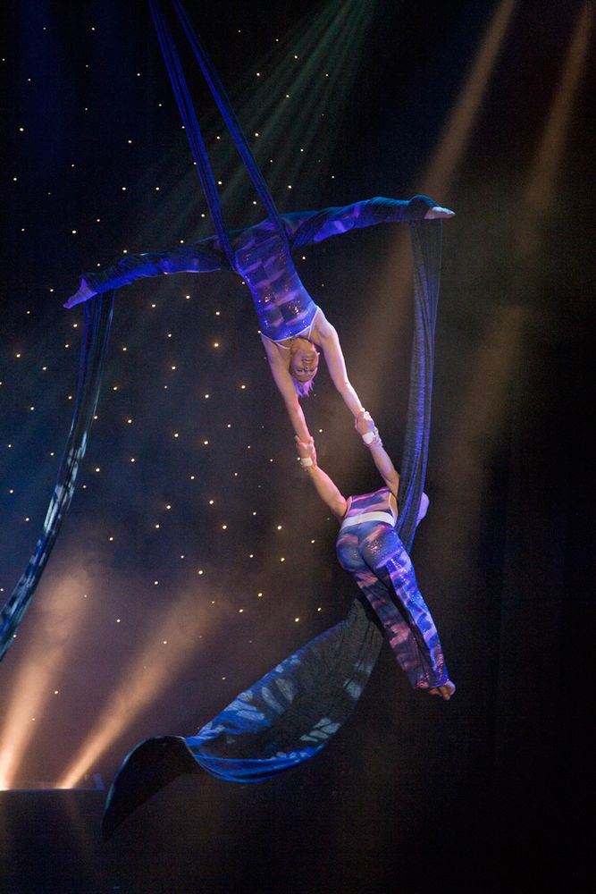 Duo Viro im Apollo, das Roncalli-Varieté Düsseldorf