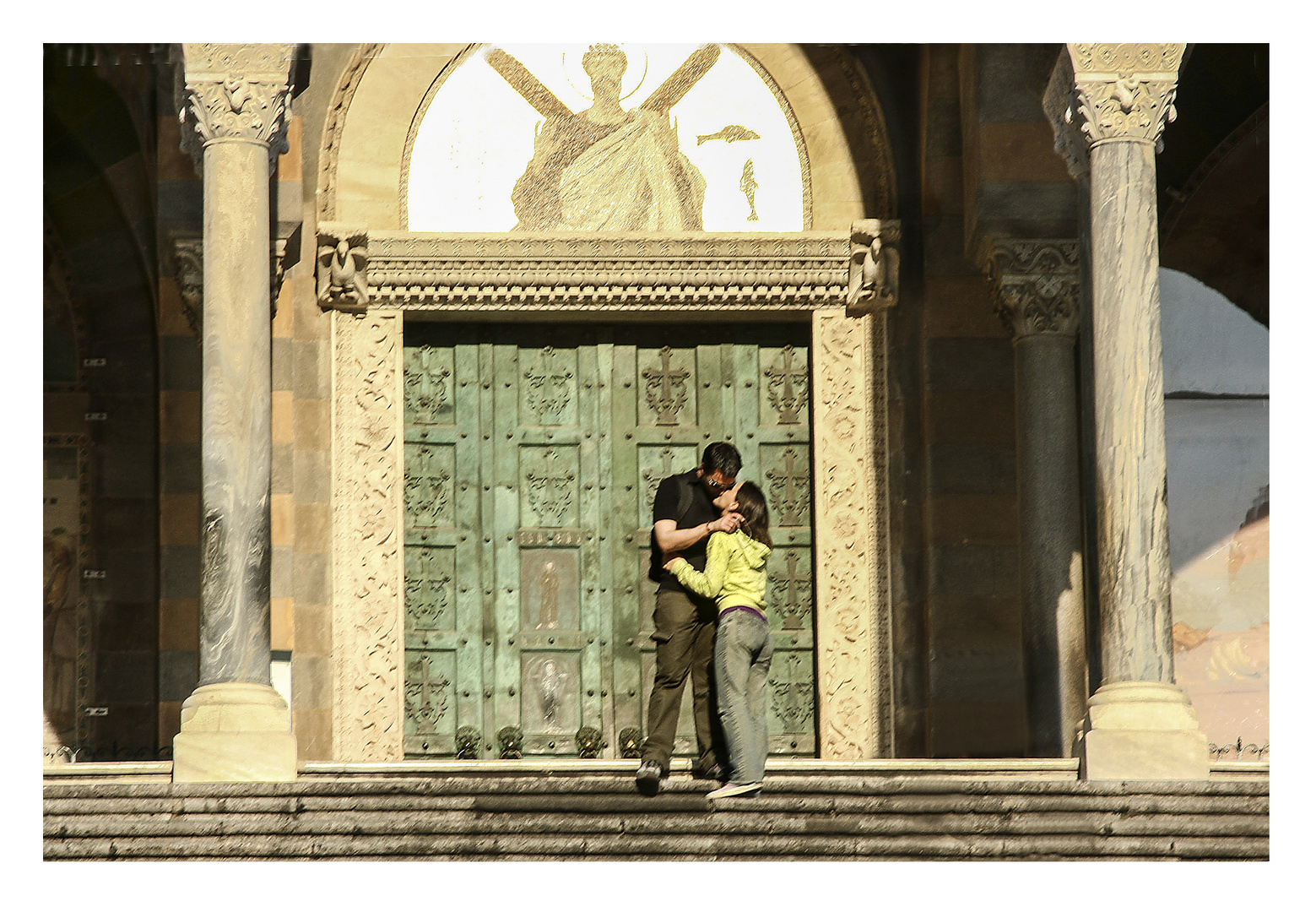 Duomo di Amalfi con bacio