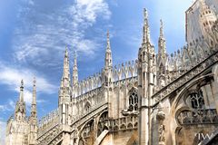 Duomo di Milano - hoch oben auf dem Dach