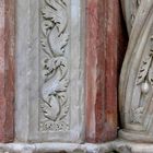 Duomo, Marble Scroll Detail
