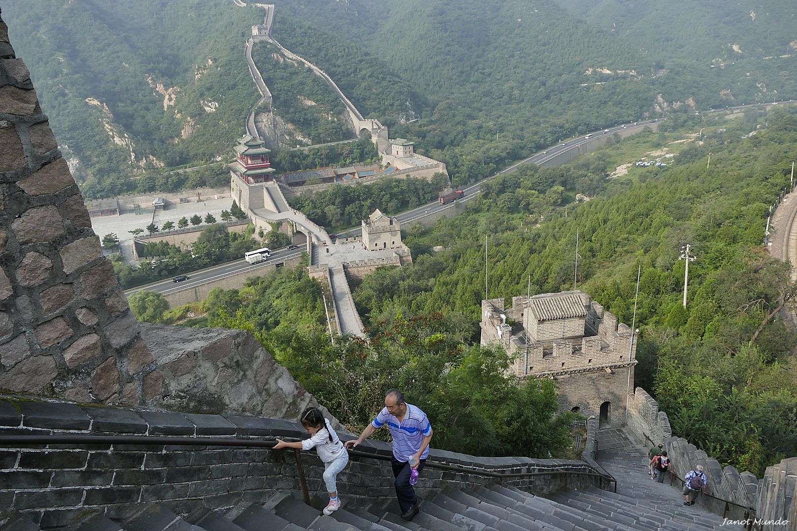 dur dur la muraille de Chine............