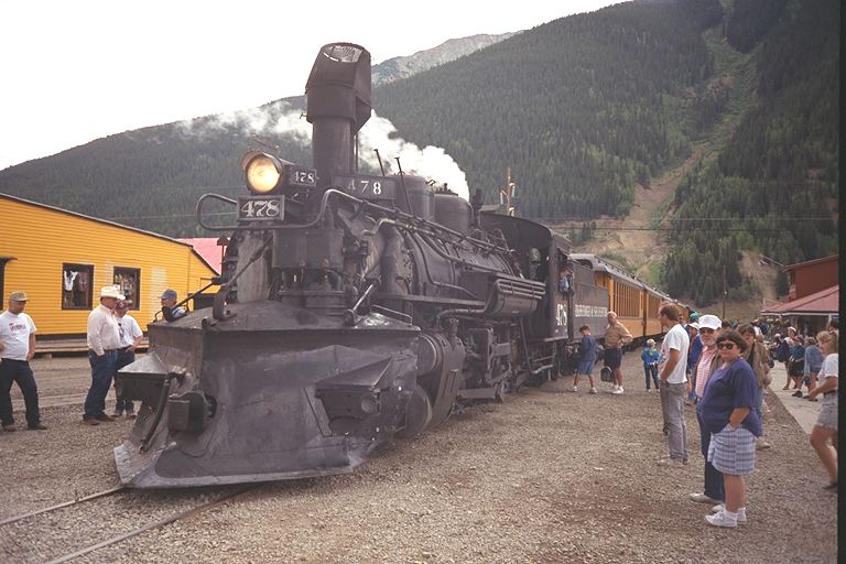 Durango & Silverton Narrow Gauge Train - Colorado