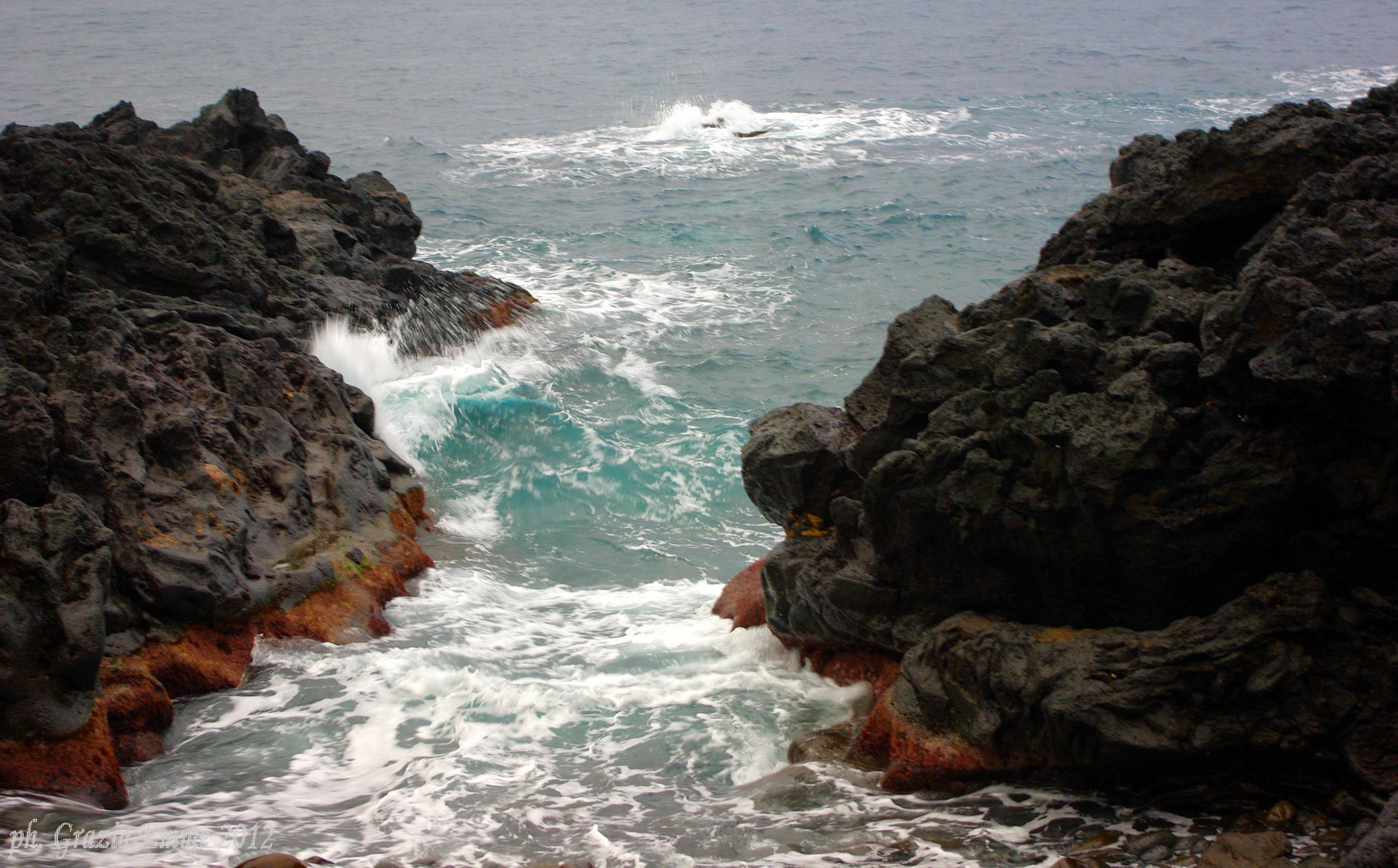 Durante la mareggiata ... During the sea storm