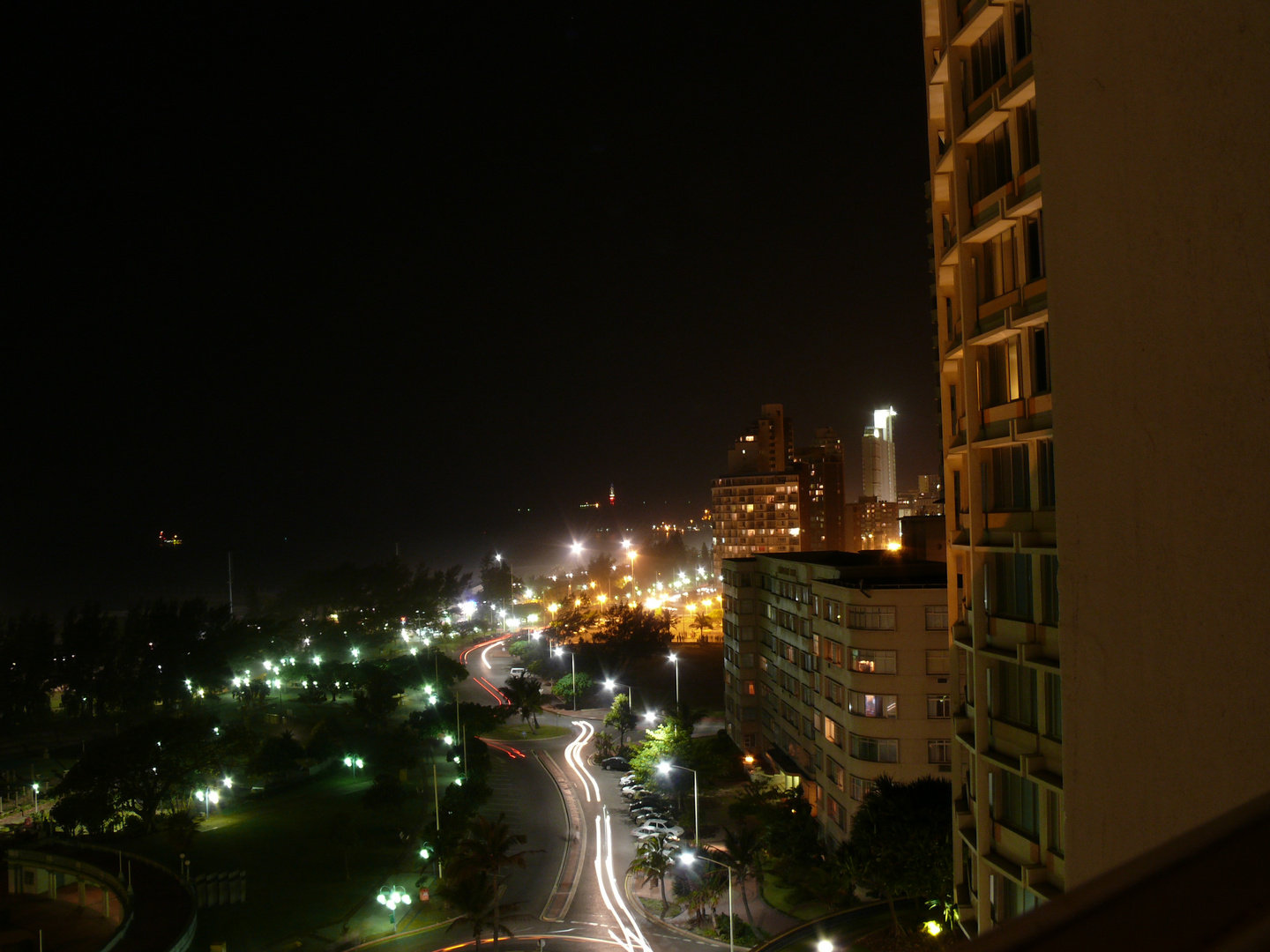 Durban bei Nacht