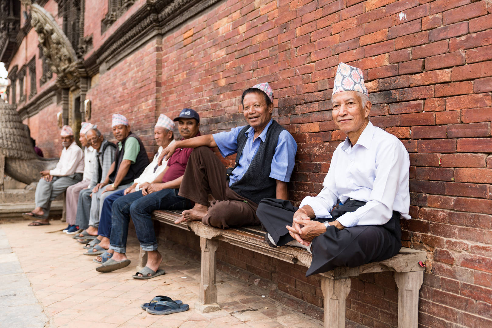 Durbar Square von Patan