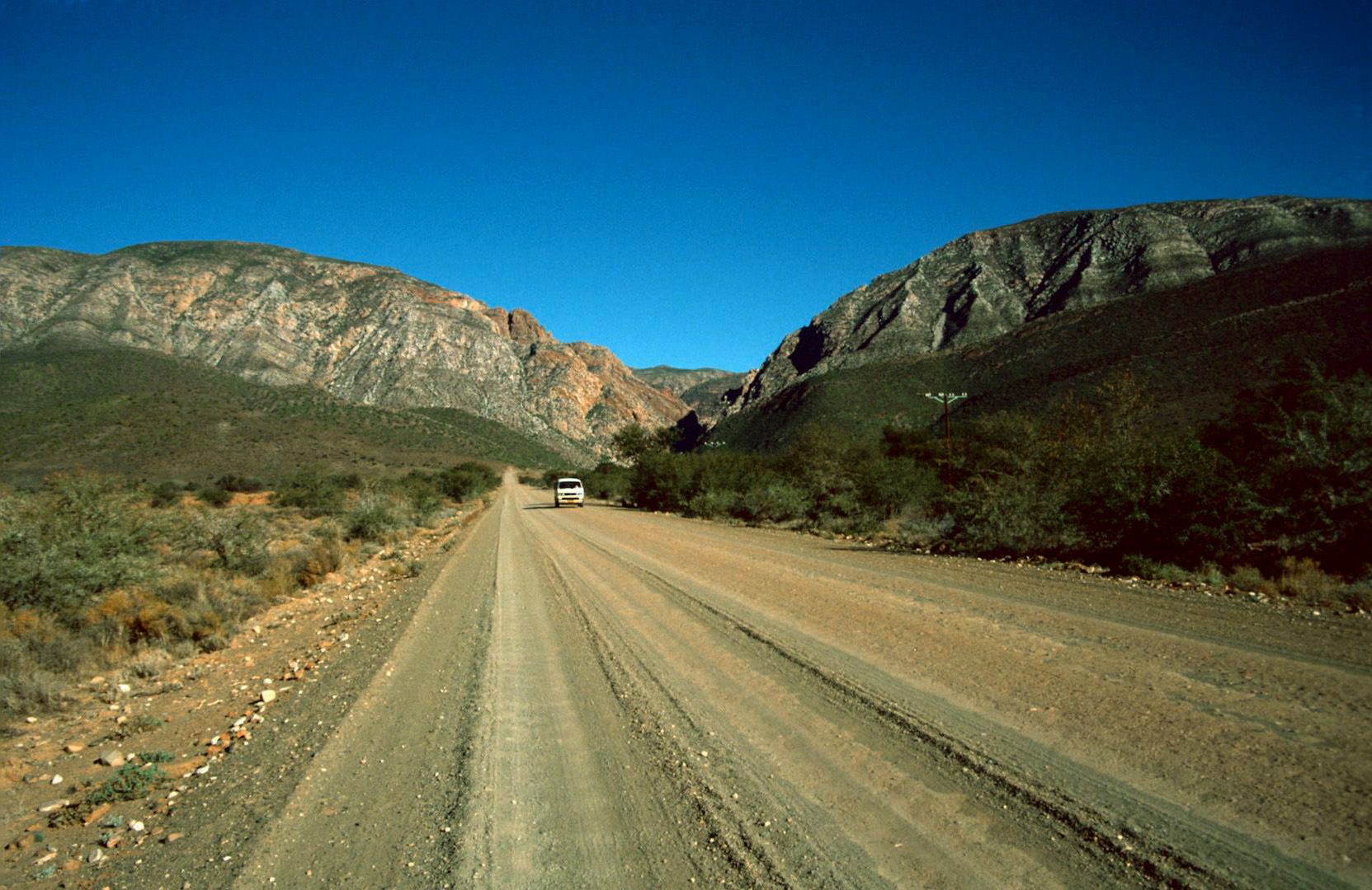 Durch das Groot Swartberg Nature Reserve - 1991