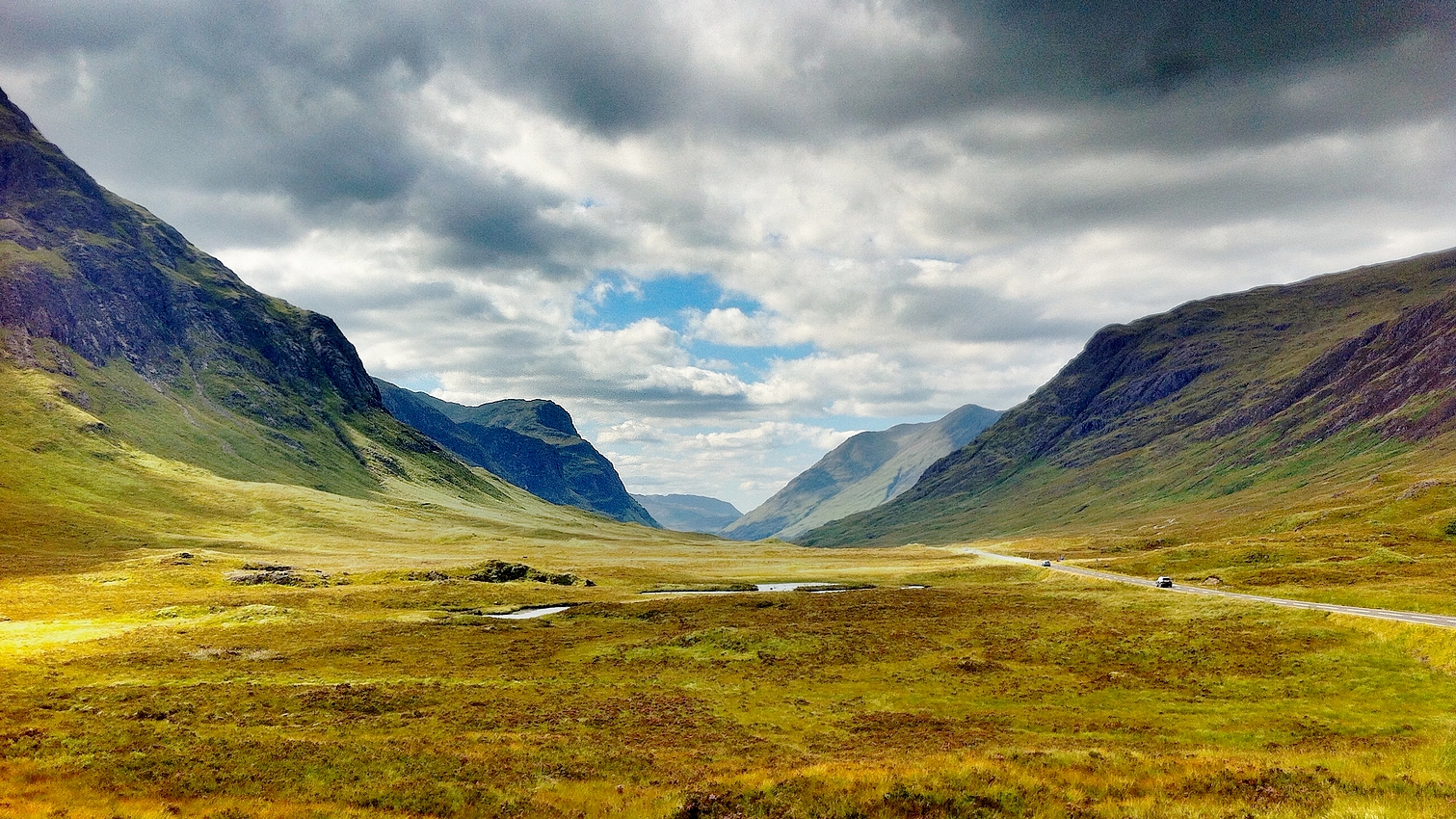 durch das Tal von Glen Coe