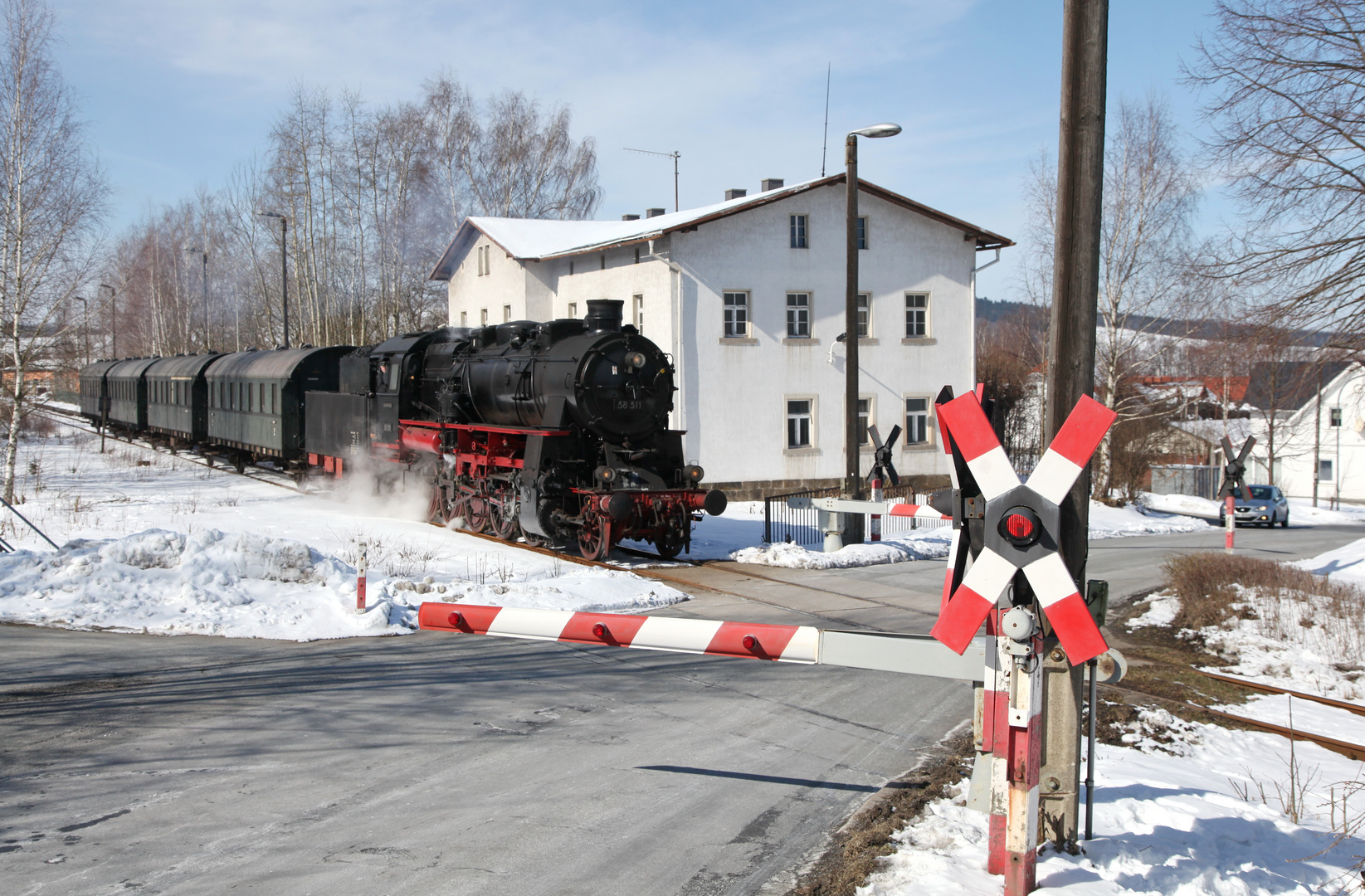 Durch den Bahnhof