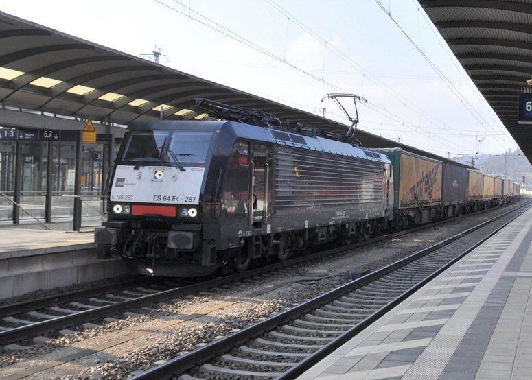 Durch den bahnhof von Treuchtlingen...