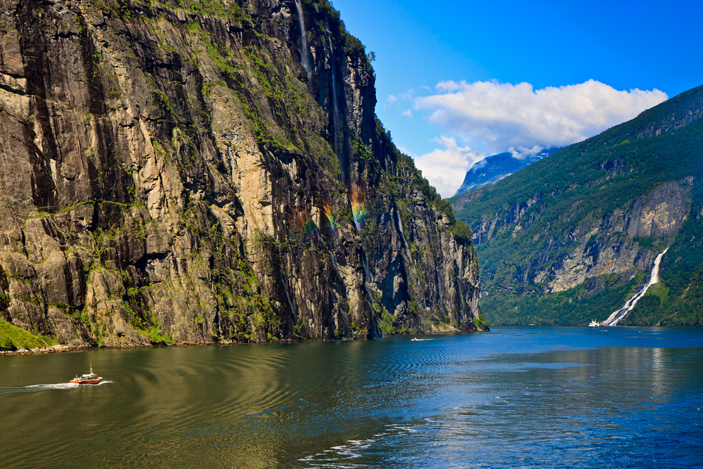 durch den Geiranger zurück