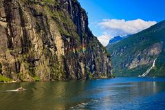 durch den Geiranger zurück