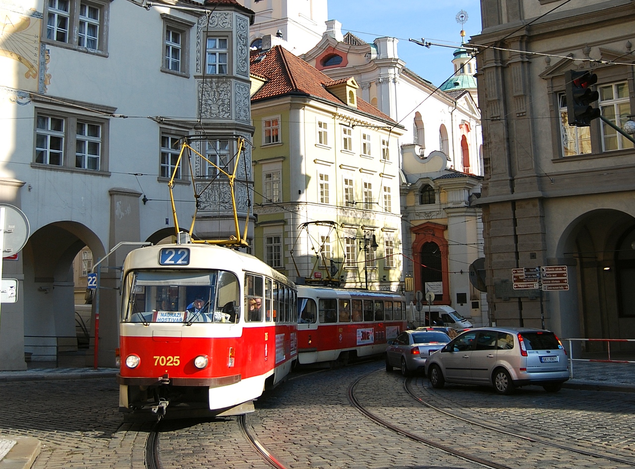 durch den Großstadtverkehr...