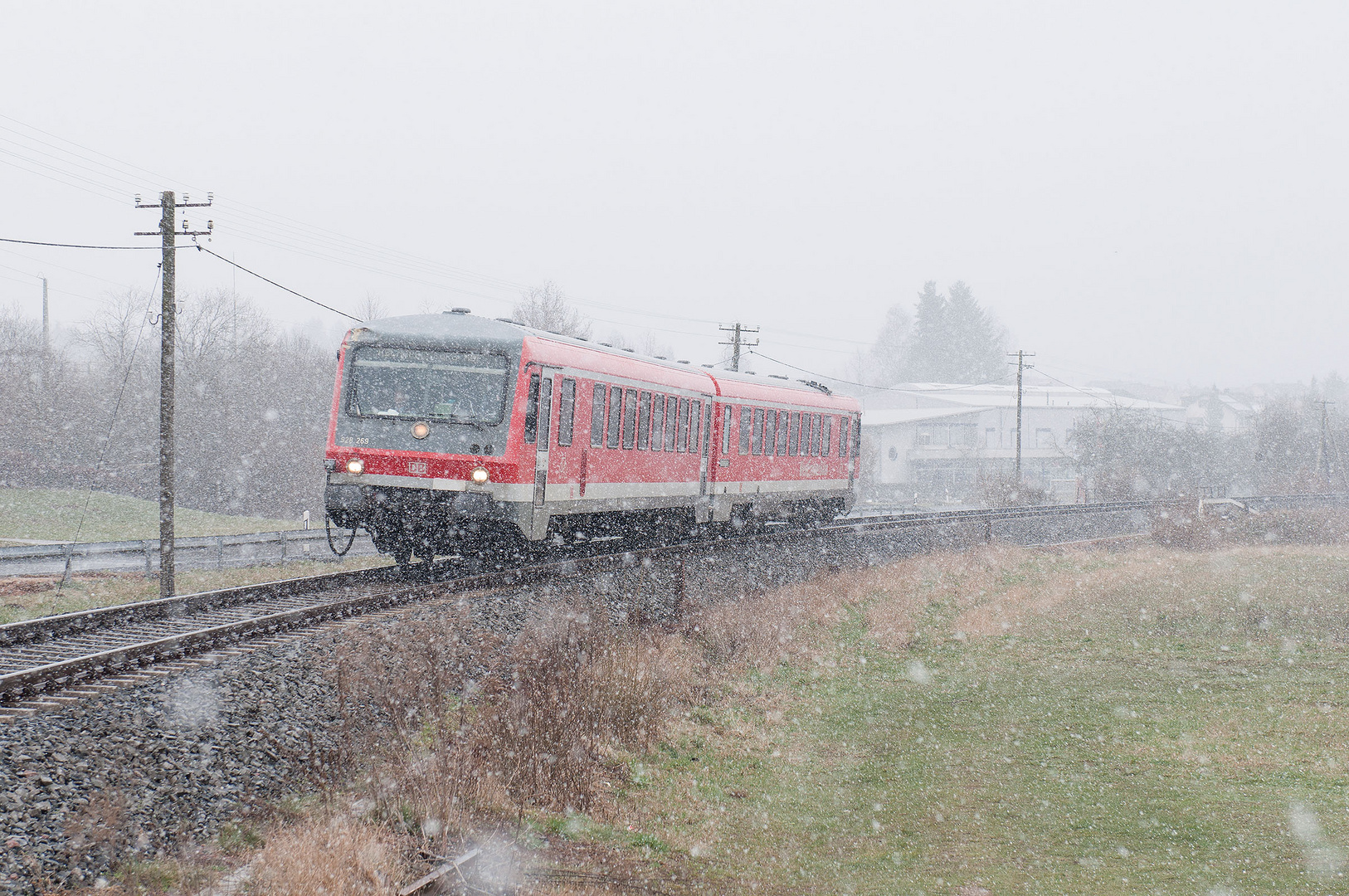 Durch den Schnee