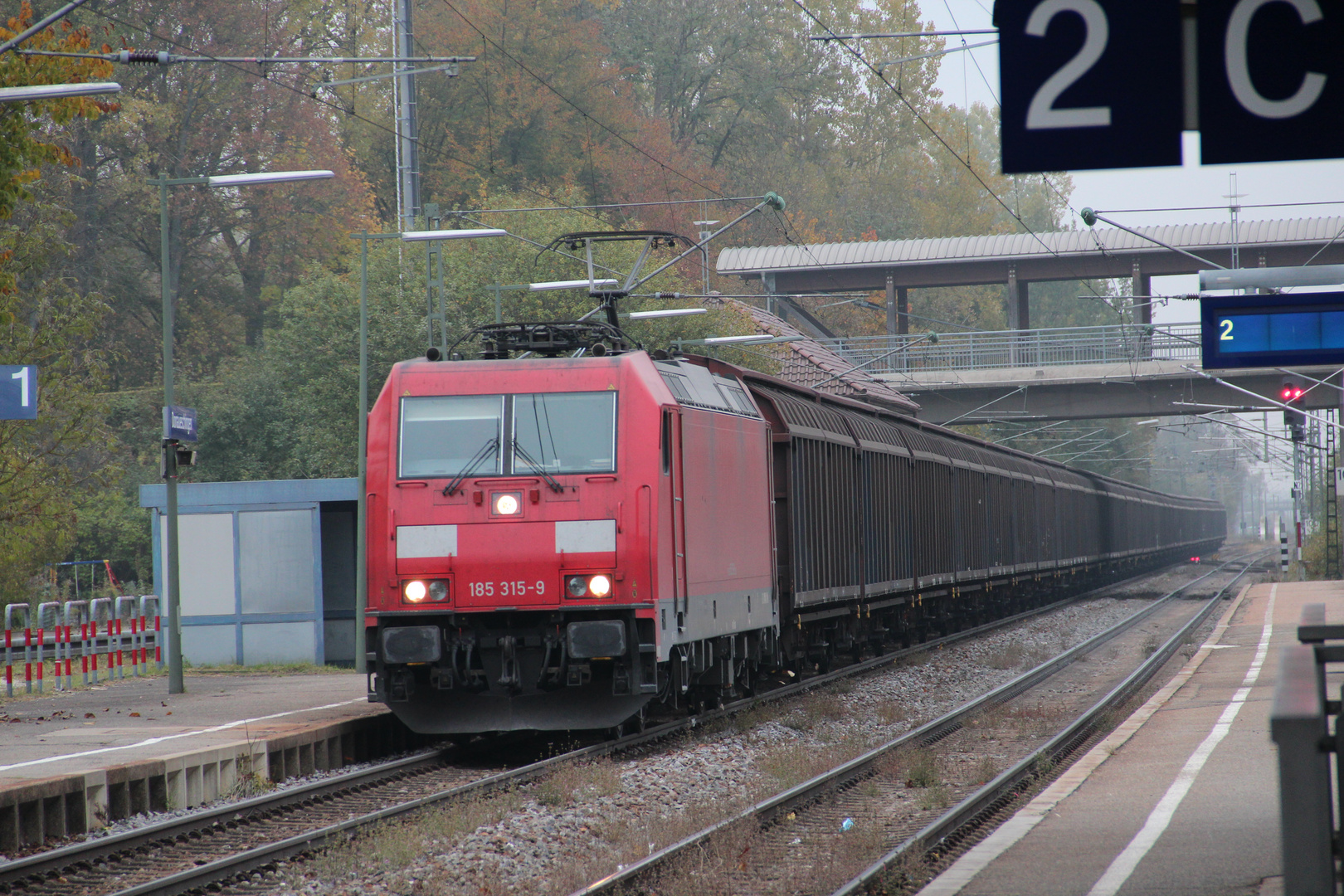 Durch den Schwarzwald mit dem Güterzug