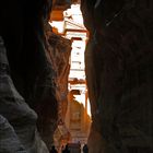 Durch den Souk gelangt man in Petra zum Schatzhaus