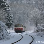 Durch den verschneiten Winterwald...