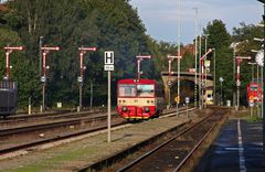 Durch den Wald von Formsignalen nach Plzen hl.n.