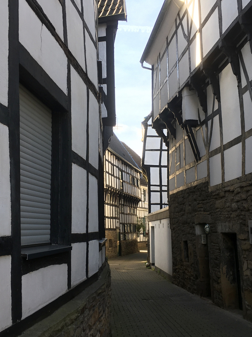 Durch die Altstadtgasse geblickt