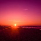 Durch die Brille am Strand von Zingst