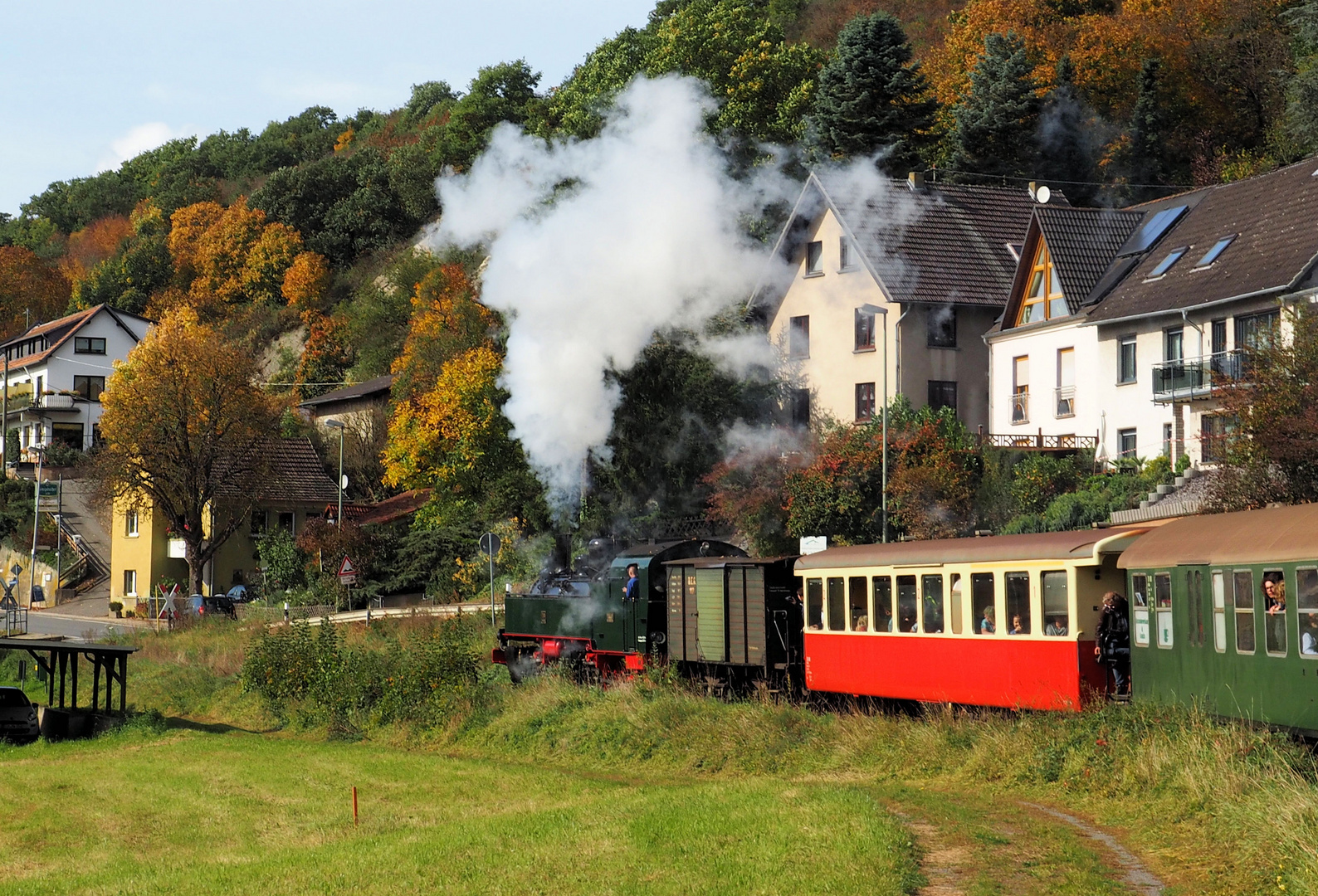 Durch die Eifel dampfen ...