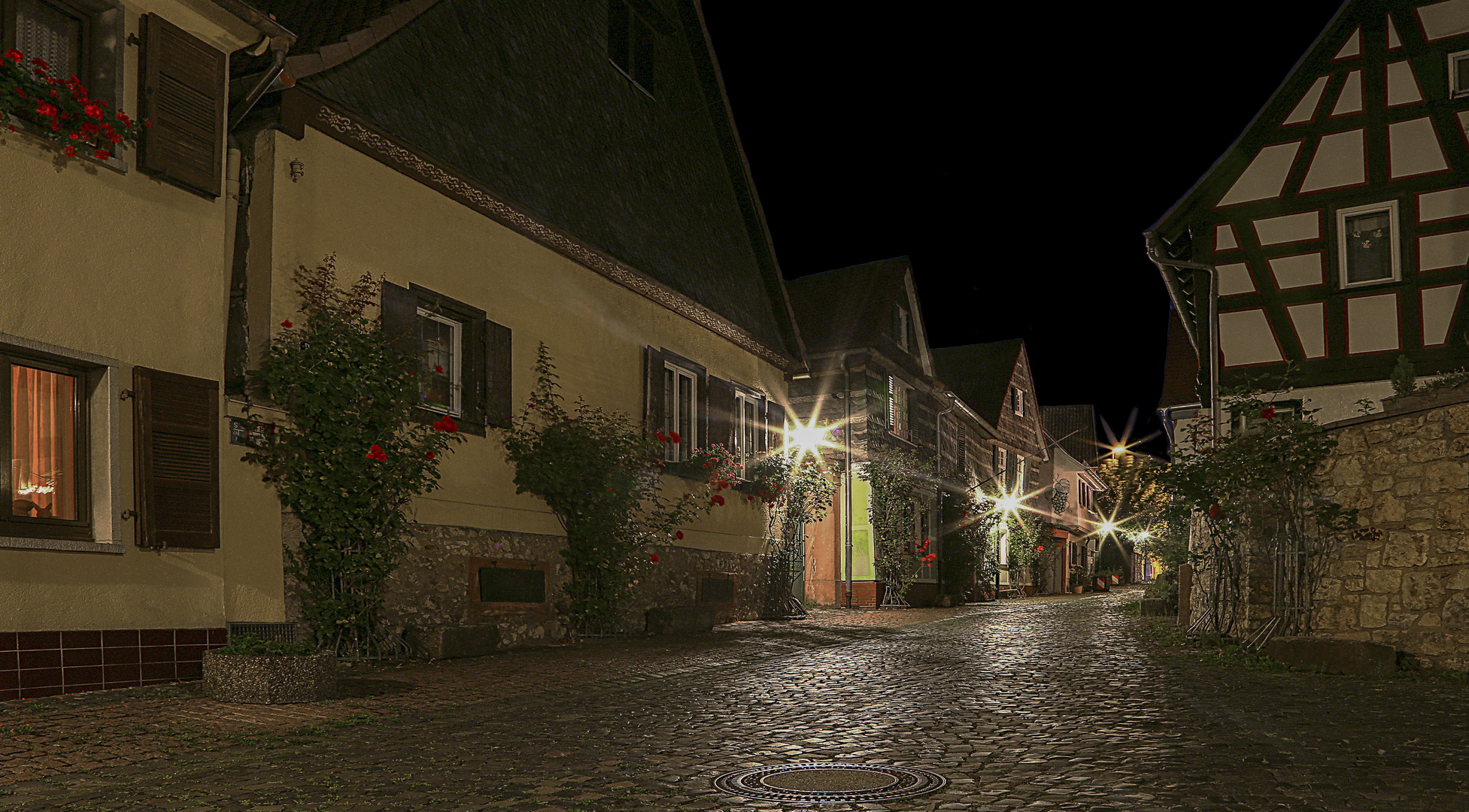 Durch die engen Gassen von Hochheim