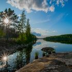 durch die Finnische Seenplatte ... unterwegs auf der Lietvendentie - Strasse No. 62 (© Buelipix)