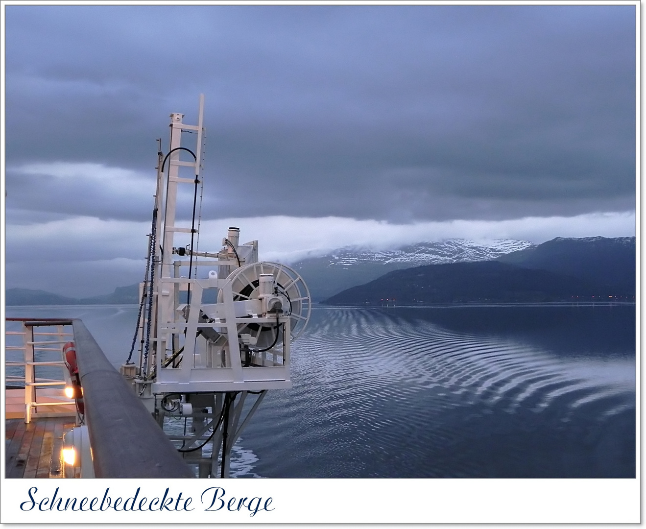 Durch die Fjorde von Eidfjord