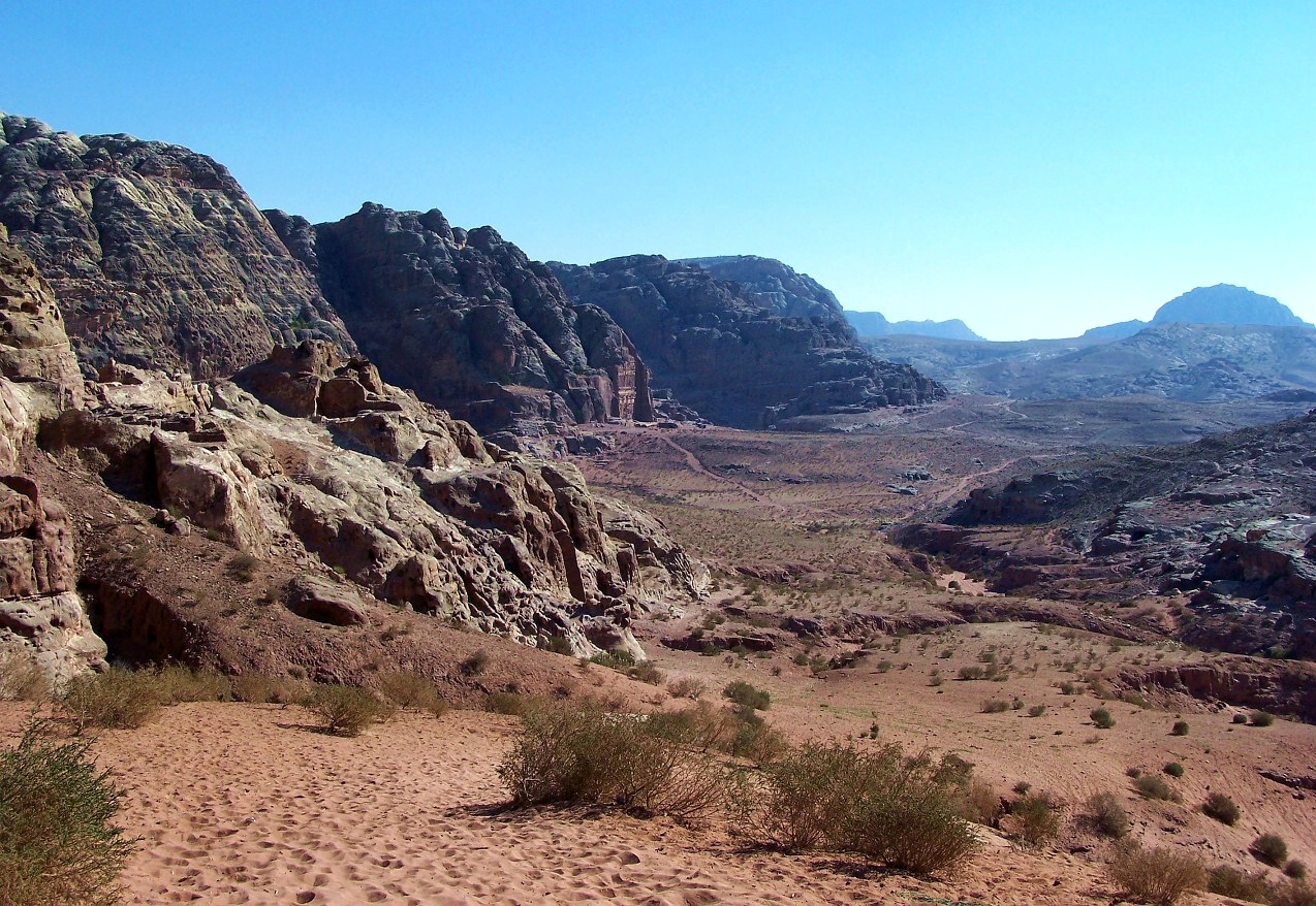 Durch die Hintertür nach Petra