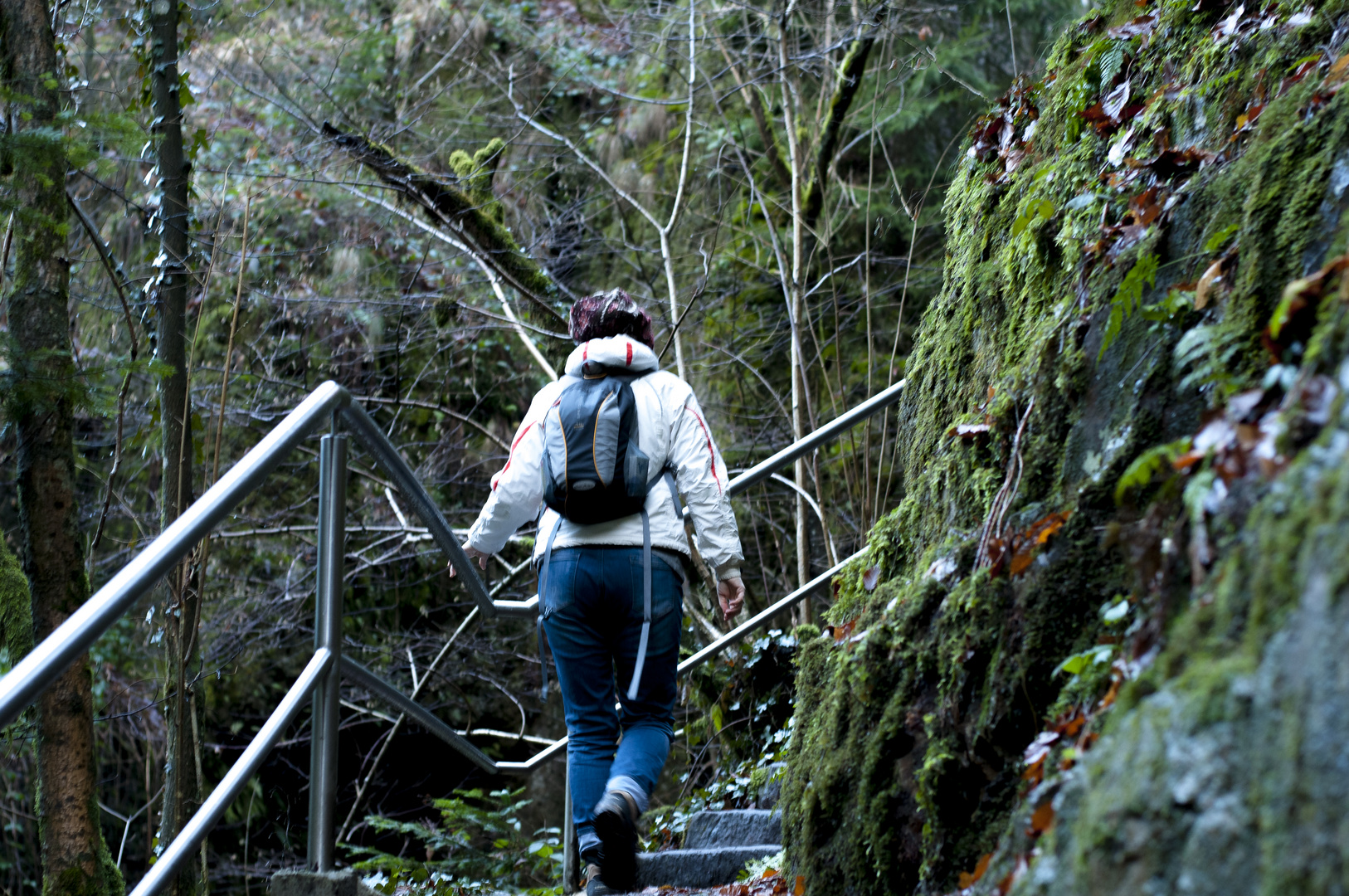 ... durch die Klamm