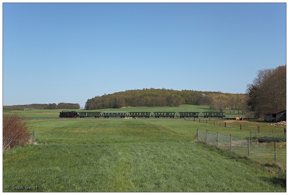 Durch die Kleinkuppenlandschaft bei Berbisdorf