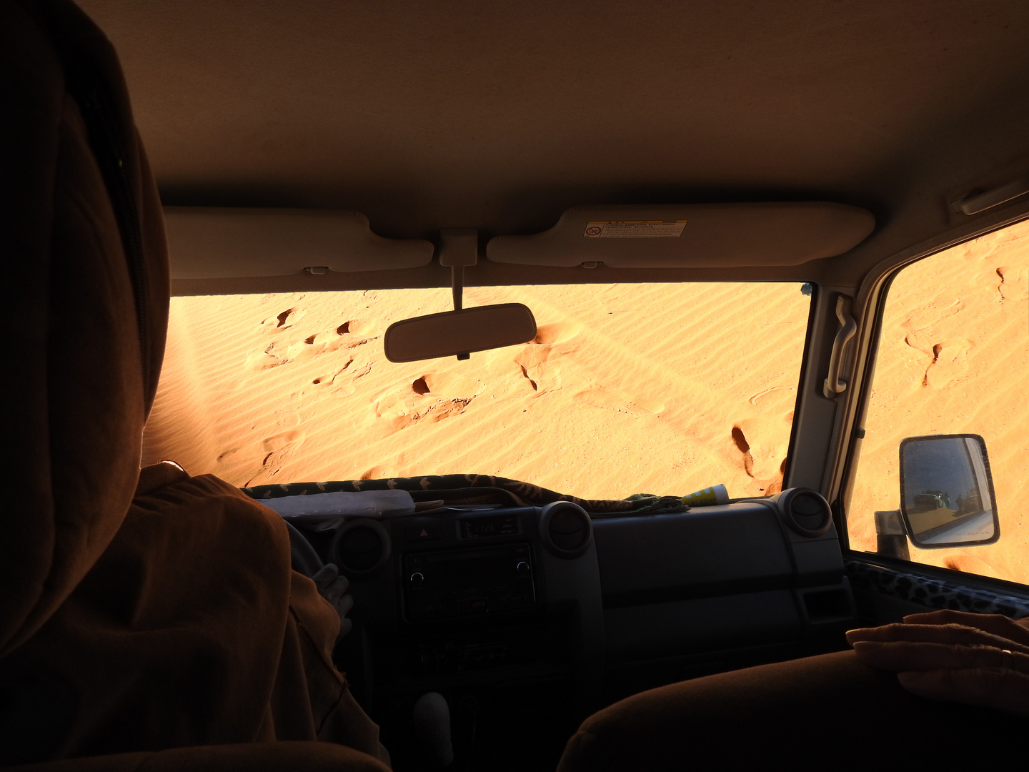 durch die Sahara fahren 