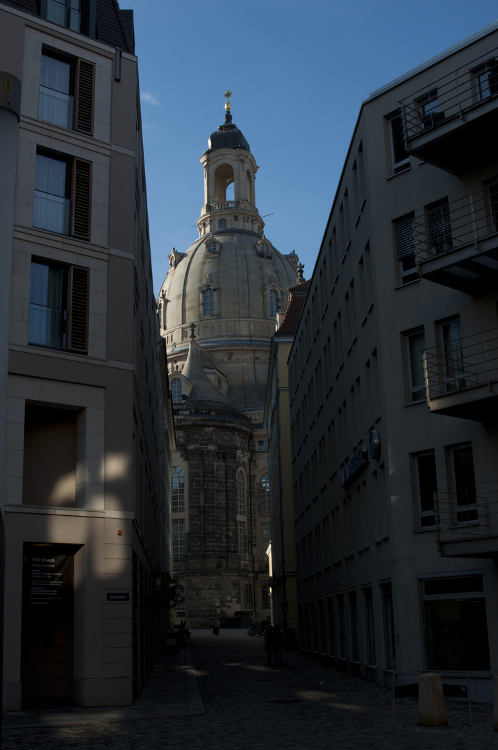 Durch die Salzgasse zur Frauenkirche!