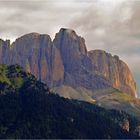 durch die Scheibe - Blick in die Dolomiten (1)