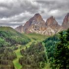 durch die Scheibe - Blick in die Dolomiten (2)