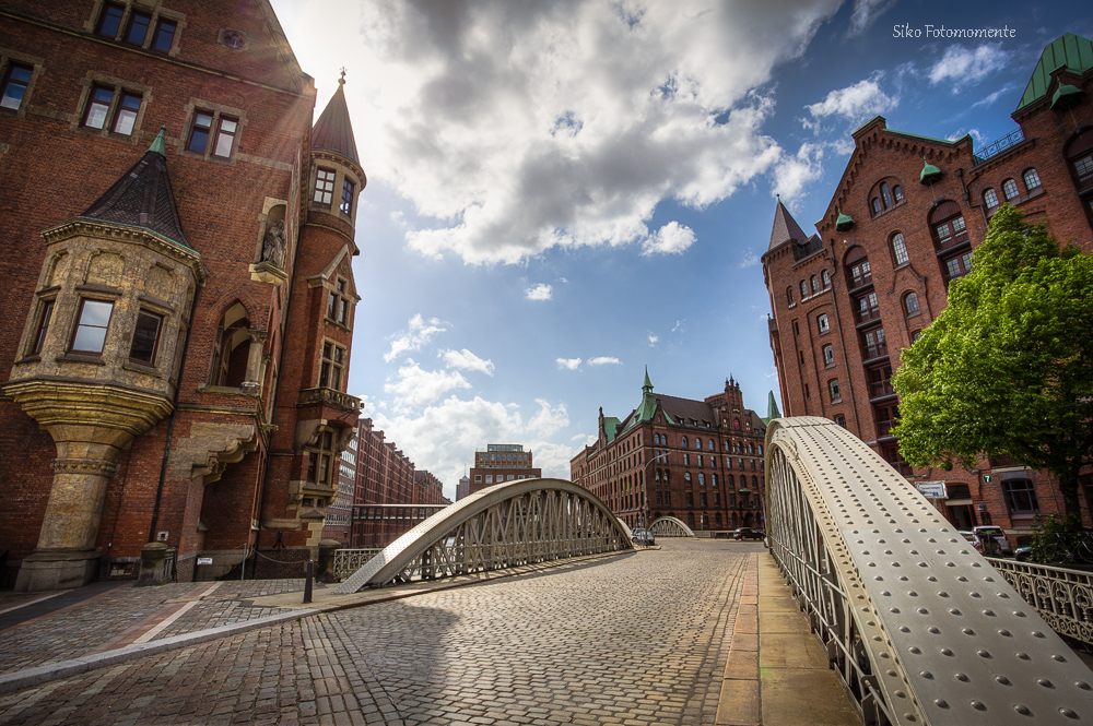 Durch die Speicherstadt