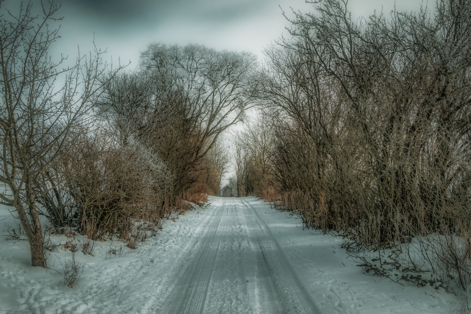 Durch die Uckermark im Winter