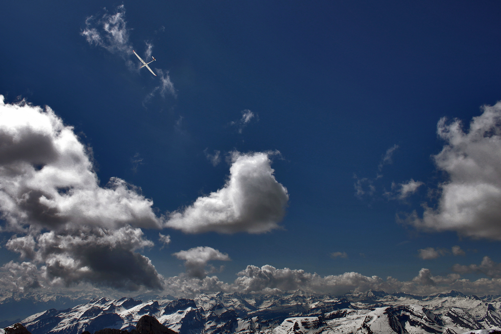 durch die Wolken