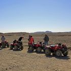 Durch die Wüste bei Marsa Alam.