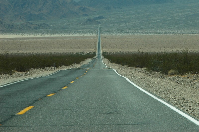 Durch die Wüste von Nevada
