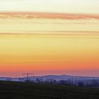 Durch die Zeitumstellung gestern das Morgenrot noch mal erwischt am 28.03. 2021  6.36Uhr...