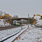 Durch diese Brücke...