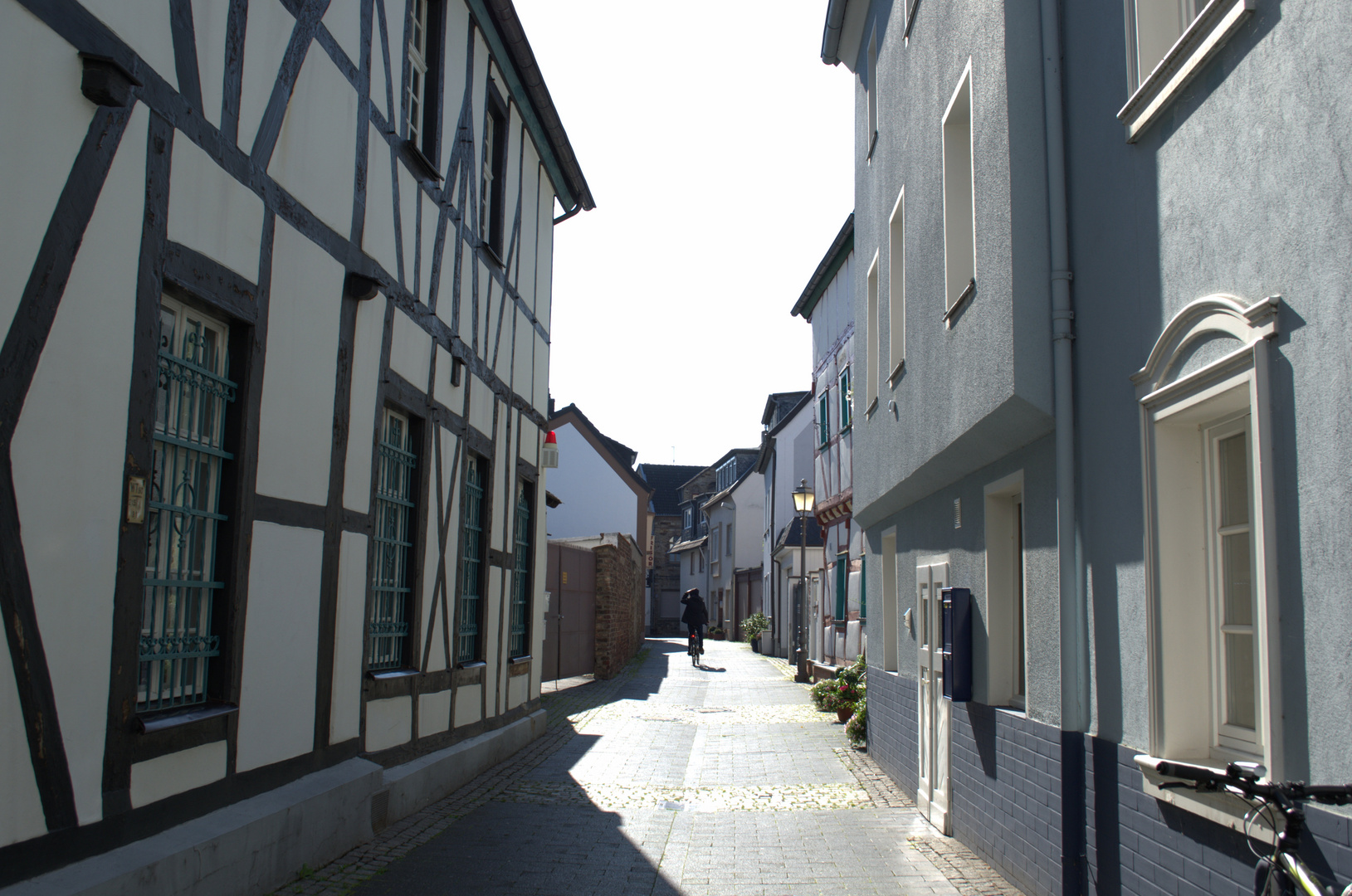 Durch diese Gasse