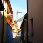 durch diese hohle Gasse.....