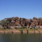 Durch Geike Gorge (WA) Australien