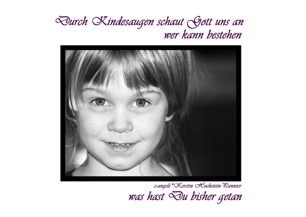 Durch Kinderaugen