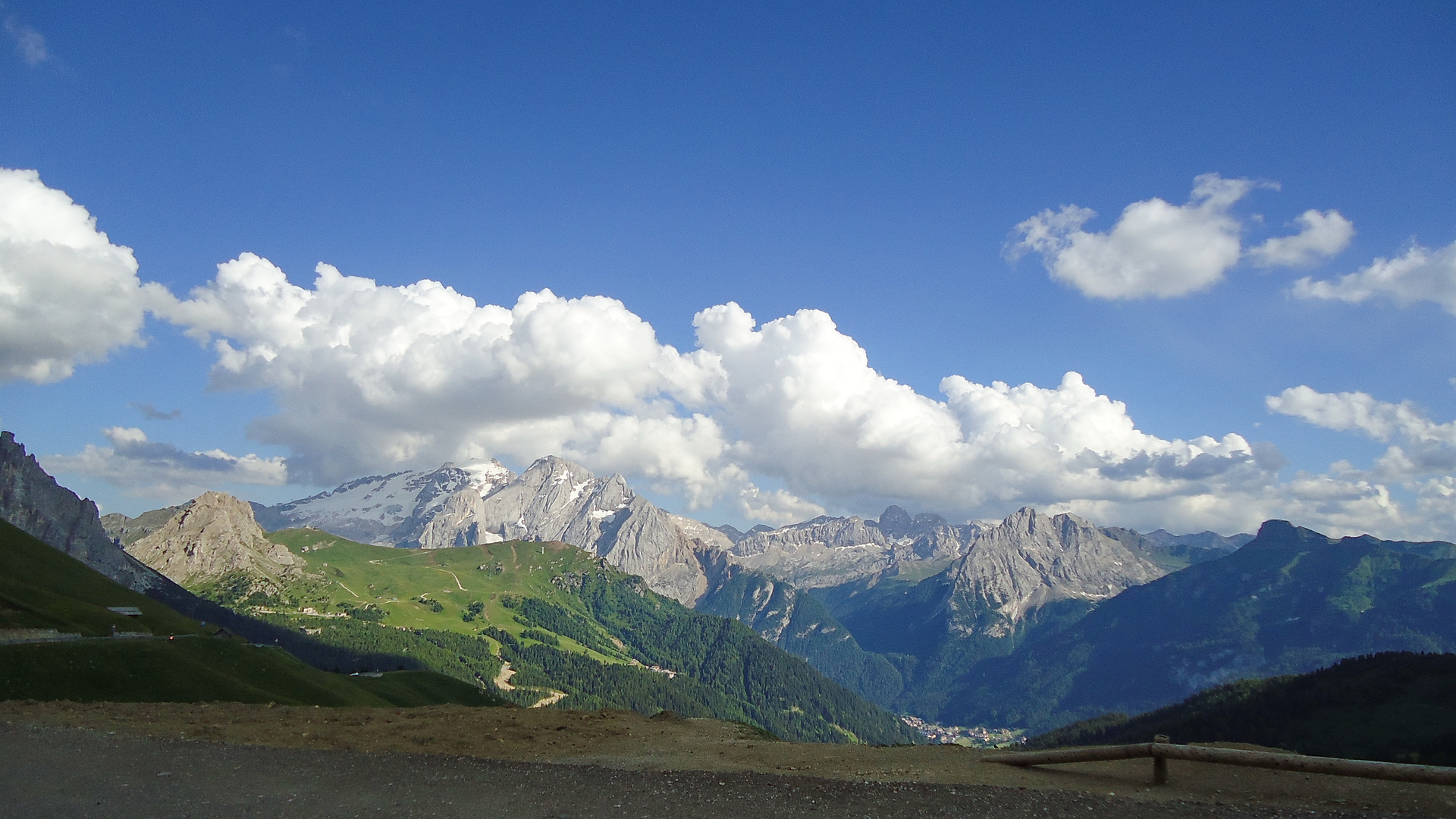 durchatmen ... am Passo Sella (2240 m)